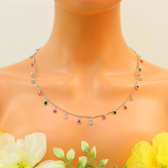 "New Beautiful Design Necklace Chain for Women/Girls, Gift, N504 - Picture 3 of 10